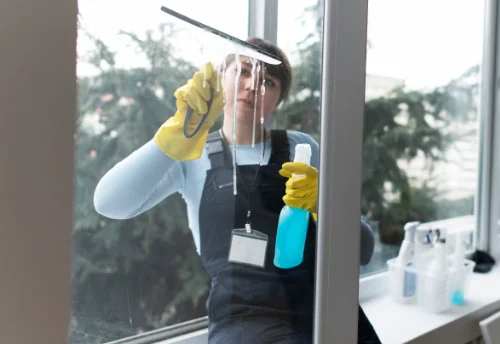 Nettoyage de vitres intérieures et extérieures à Saint-Denis-de-Palin